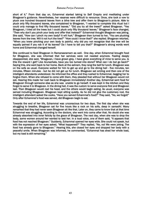 eBook - Ramana Periya Puranam (English)