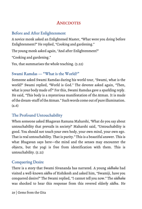 Gems from the Gita
