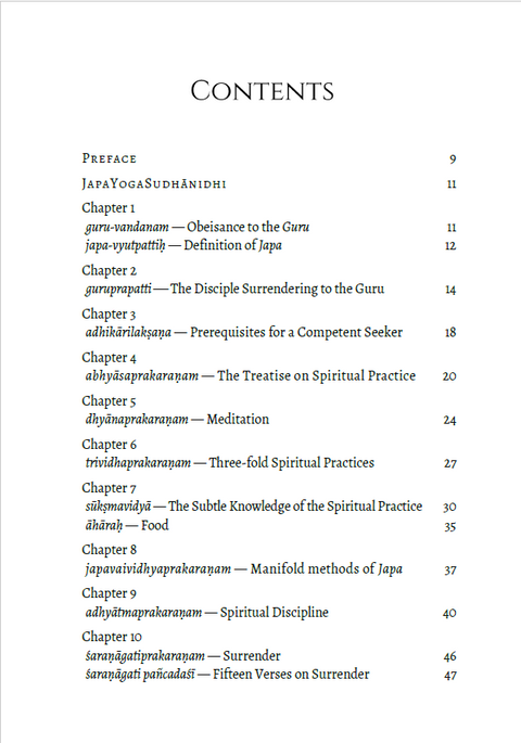 Japa Yoga Sudhānidhi — A Practical Guide for Japa Sādhanā
