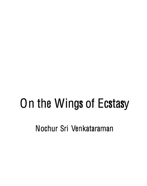 On the Wings of Ecstasy