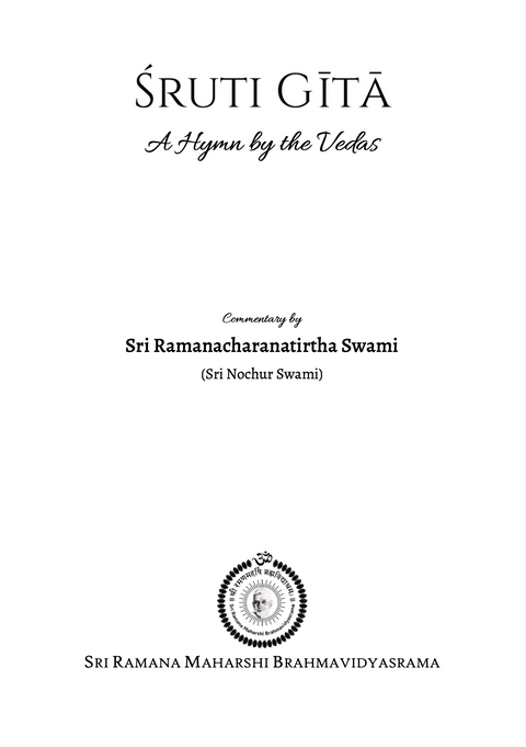 Sruti Gita - a Hymn by the Vedas